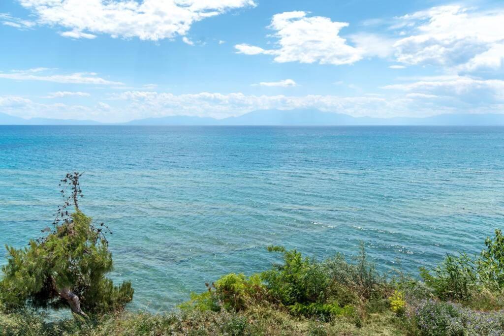 Vila Endless Sea View House Nea Iraklia Exteriér fotografie