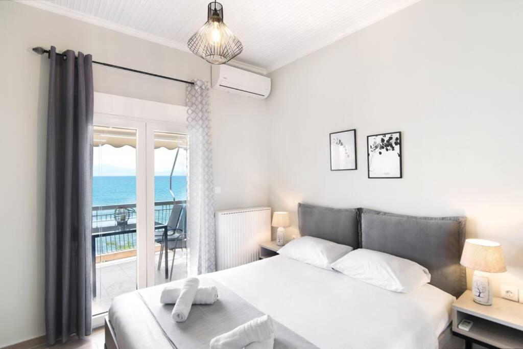 Vila Endless Sea View House Nea Iraklia Exteriér fotografie