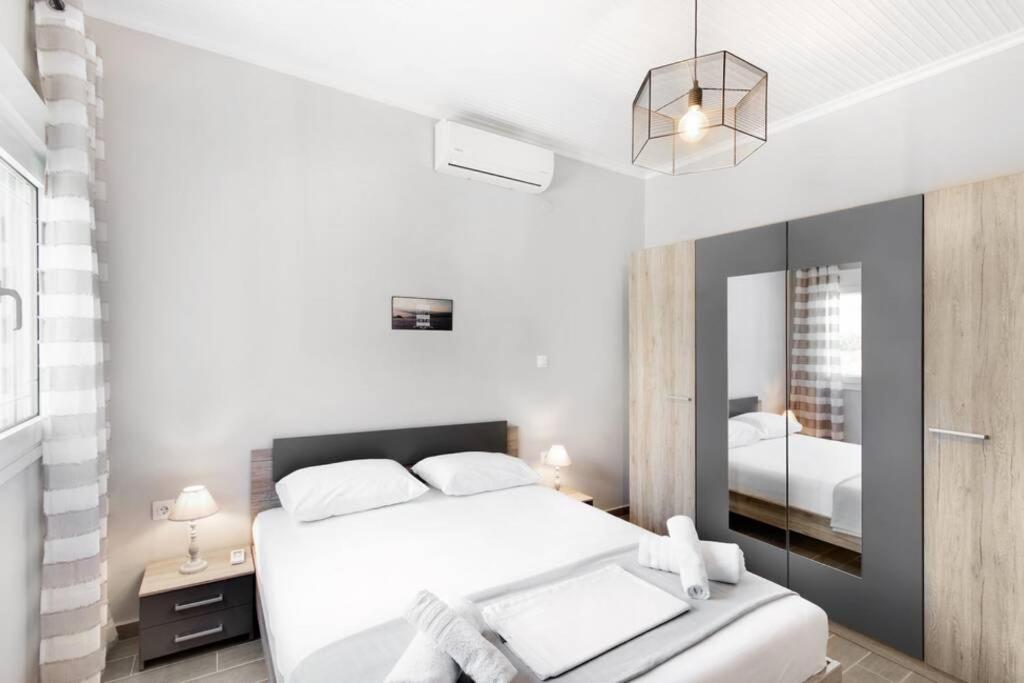 Vila Endless Sea View House Nea Iraklia Exteriér fotografie